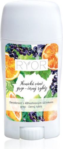 RYOR deodorant s 48hodinovm inkem Grep-ern rybz 50 ml